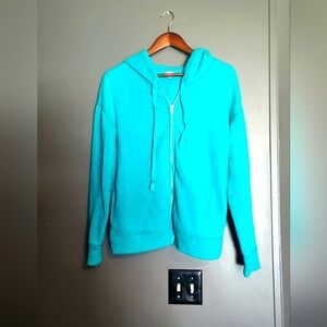 Aerie full zip hooded sweatshirt. Jacket size medium   soft comfy athleisure